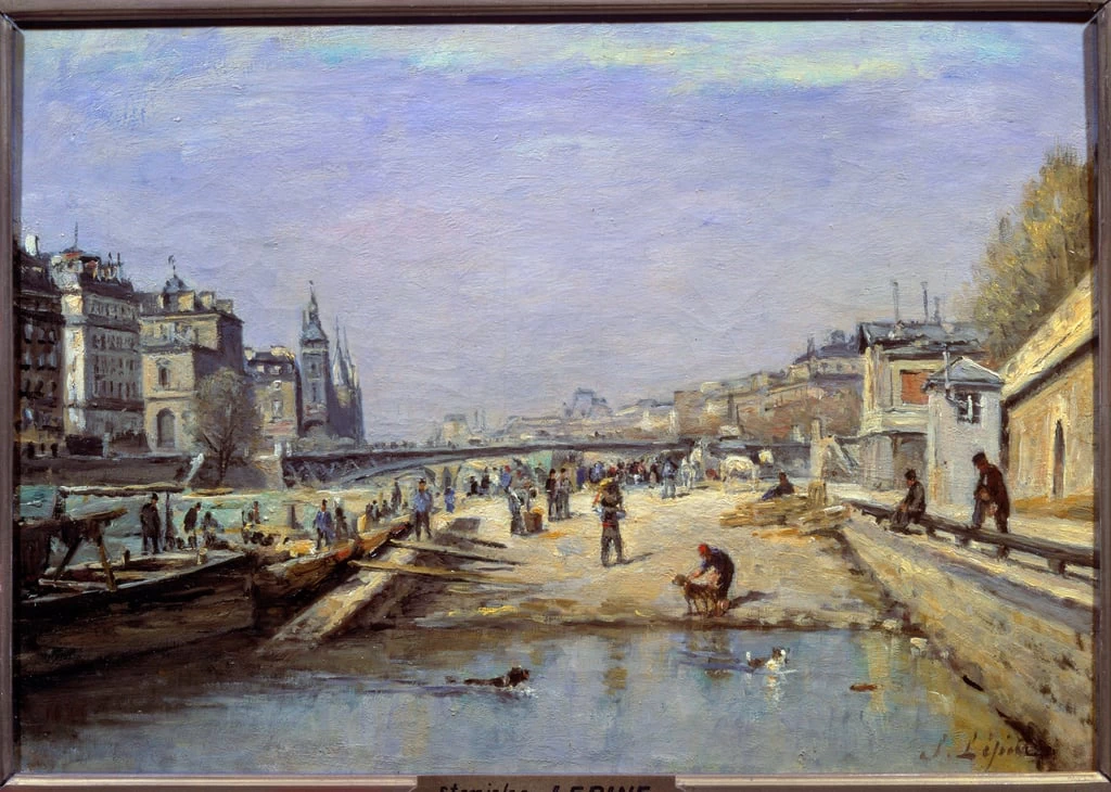 Le quai aux fleurs à Paris